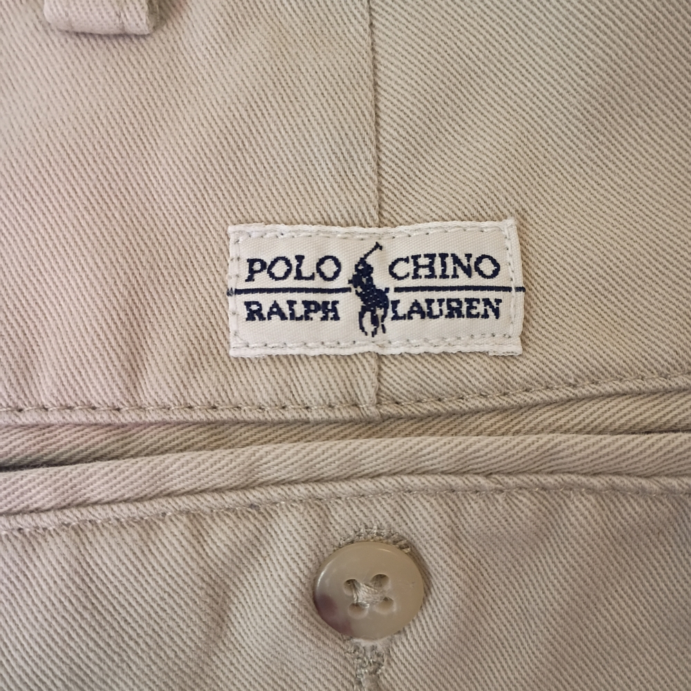 Polo Ralph Lauren Tyler Shorts Men's Size 34 Beige Chino